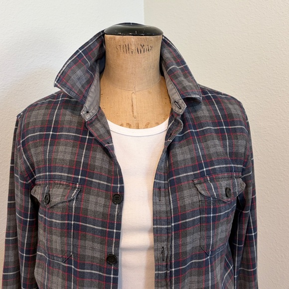 Benetton Flannel Shirt - Picture 2 of 4